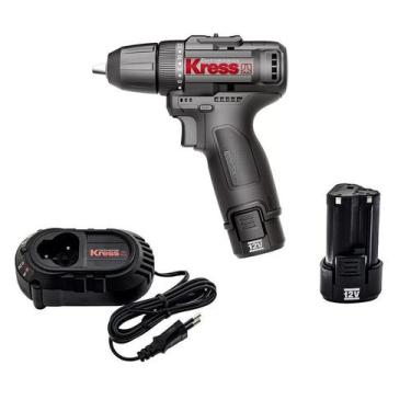 Imagem de Parafusadeira/Furadeira à Bateria 12V 10mm Kress KUA12.1 Brushless