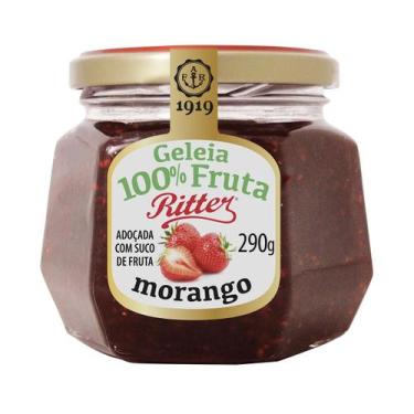 Imagem de Geleia 100% Fruta de Morango 290g - Ritter