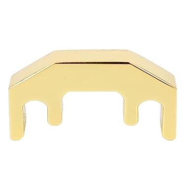 Imagem de Violino Prática Mudo, Silenciador Violino Fácil de Instalar Compacto Redução de Som Metal para Violinista para Desempenho (Dourado)