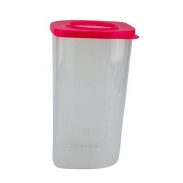 Imagem de Tupperware Fresh Box Quadrado 1,5L Rosa Flamingo - Armazenamento de Al