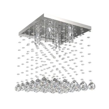 Imagem de Lustre De Cristal 32Cm De Estar Mesa Jantar Living L303