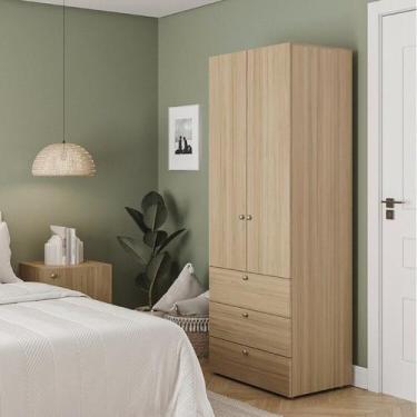 Imagem de Módulo 70x180 2 Portas 3 Gavetas Frame CabeCasa MadeiraOriginals - Cab