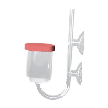 Imagem de predolo Disco de pedra de ar para aquário, ventosas fortes, difusor de O2, disco silencioso de acrílico ajustável, borbulhador para aquário, Diâmetro 3.5 Cm