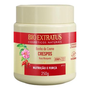 Imagem de Banho de Creme Crespos Nutrição e Força 250ml Bio Extratus - BIOEXTRAT