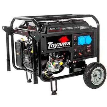 Imagem de Gerador de energia 9 kva a gasolina bivolt para alimentar carregador d