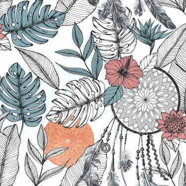 Imagem de Papel de Parede Les Aventures 4 Filtro dos Sonhos 11201505 Tam. 4m² Papel de Parede Les Aventures 4 Filtro dos Sonhos 11201505