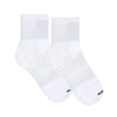 Imagem de Meia Selene Esportiva Performance Cano Curto Masculina - Branco
