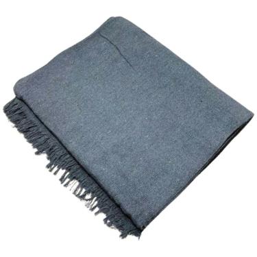 Imagem de Kit 2 Manta Para Sofá Kink Gigante 2 E 3 Lugares 3,00x1,80 Capa Protetor De Sofa Grande De Luxo Cinza Escuro