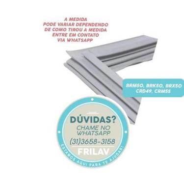 Imagem de Gaxeta Borracha de Vedação Superior para Freezer Brastemp/Consul - W10