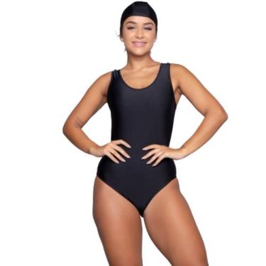 Imagem de Maiô Natação Tradicional WLS Modas Roupa Para Saida de Praia Verão Mod