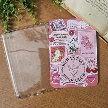 Imagem de Card Skin Holográfico Kindle Insert Capa Transparente Colorsoft Colorido 7 polegadas 12 Geração Paperwhite Romantasy