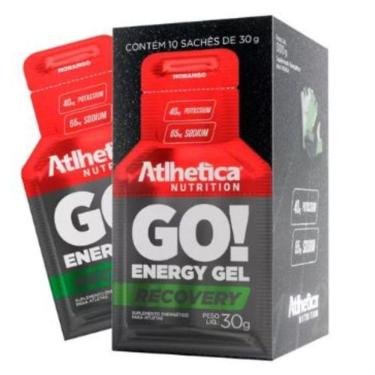 Imagem de GO! Recovery & Energy Gel (Caixa c/10 sachês de 30g) Atlhetica Nutrition