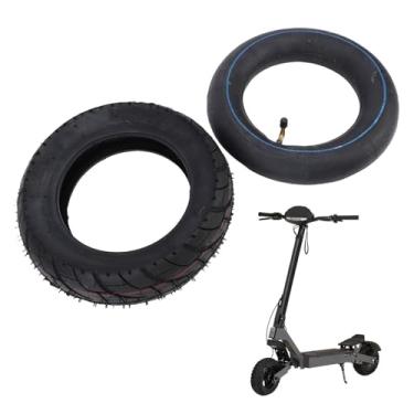 Imagem de Cffuvros ‎80/65-6 Conjunto de Tubo Interno de Pneu Off Road, 255X80 10 Polegada Pneu de Scooter para Scooter Elétrico Mini Motocicleta Dirt Pit Bike