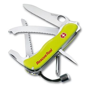 Imagem de Canivete Suíço Victorinox RescueTool Amarelo 15 funções Original 0.862
