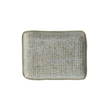 Imagem de Porto Brasil Conjunto com 4 Travessas Retangular Pequena Juta Green Granite 18X14cm