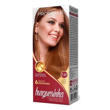 Imagem de Tonalizante Probelle Burguesinha Louro Dourado Marrom 7.37