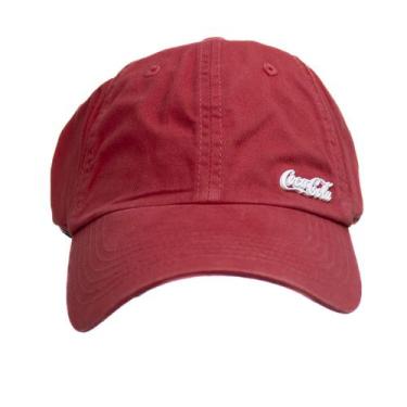 Imagem de Boné Coca Cola Basico Metal Julia Unissex, Vermelho, U