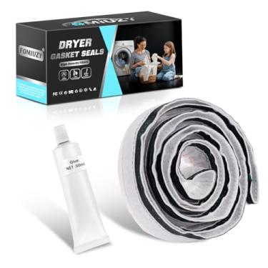 Imagem de FOMIUZY Vedação de vedação de feltro de tambor secador W10612022 Substituição de reparo para Whirlpool Kenmore 110 Maytag Amana KitchenAid Crosley Admiral Roper Estate MEDC215EW PS8691753 AP5737110