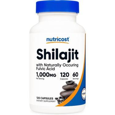 Imagem de Shilajit 1000 mg 120 Caps Nutricost