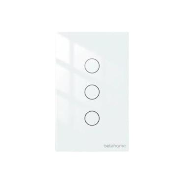 Imagem de Interruptor Inteligente 3 Botões | WIFI BETAHOME (Branco)