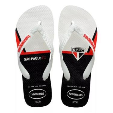 Imagem de Chinelo Havaianas São Paulo Original Sandália Tricolor Masculina Femin