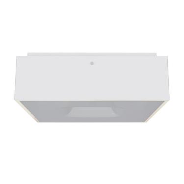 Imagem de Plafon Taschibra Waffle Quadrado 4xe27 Bivolt Branco