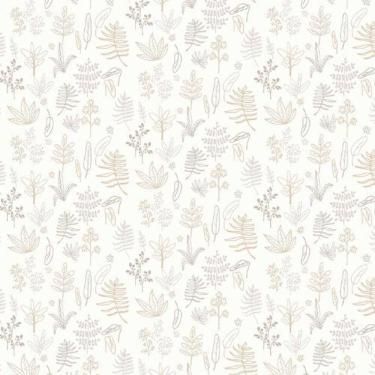 Imagem de Papel De Parede Minime Folhagem Bege 17167