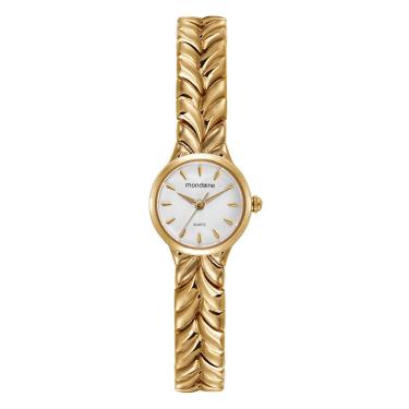 Imagem de Relogio Mondaine Feminino Ref: 32956lpmvdm1 Clássico Dourado