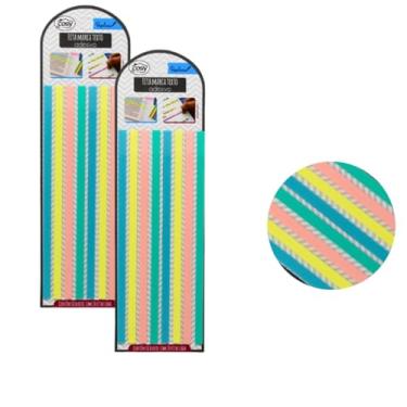 Imagem de Cartelas 160/320/480/640 Marcadores De Página Fitas Notas Adesivas Stick Adesivo para caderno livro anotações (2)