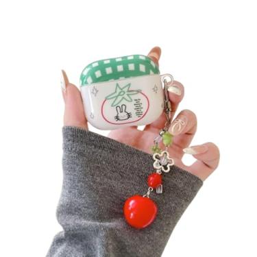 Imagem de GUAYQAT Capa protetora para fones de ouvido para Airpods 4, capa protetora de fone de ouvido com estampa engraçada fofa para AirPods 4ª geração, capa de fone de ouvido para meninas e mulheres (fofa)