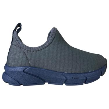 Imagem de Tenis Infantil Menino Bebe Kidy Calce Facil Respitec Cor:;Tamanho:25-Masculino