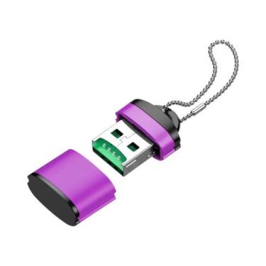 Imagem de Leitor De Cartão Micro SD TF USB 2.0 De Alta Velocidade Mini Adaptador