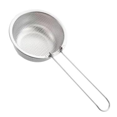 Imagem de FytStycale Escorredor de macarrão, cesto para massa, escorredor para branquear espaguete, para fondue, para fritar ramen, bolinhos de massa, almôndegas de, Redondo