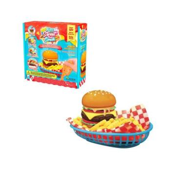 Imagem de Mini Kit de Slime Street Food Crush Slimy Hambuguer - Candide