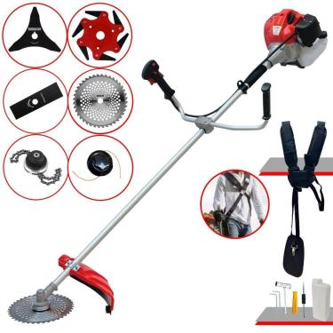Imagem de Roçadeira Cg430-p 43cc Com Facas 2p, 3p, 6p, 40d, Trimmer