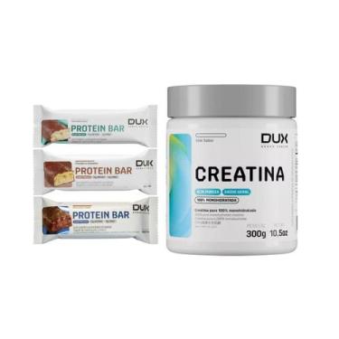 Imagem de Mix Creatina e Barras de Proteina 20g Proteina Dux