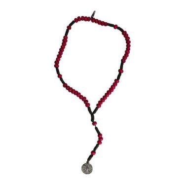 Imagem de 12 Pulseiras Terço São Bento Proteção e Fé - SJO Artigos Religiosos, R