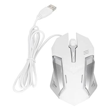 Imagem de SUNGOOYUE Mouse para Jogos X7 Com Iluminação LED de 7 Cores, Sensor óptico de 1600 DPI, Mouse USB Com Fio de 4 Botões para PC, Tablet (#12)