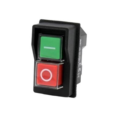 Imagem de KLD28/KJD17 KLD28A/KJD17A Interruptores de Botão Eletromagnético para Iniciante Equipamento de Máquina-Ferramenta IP55 Impermeável Segurança Bruxa 28A (KJD17 4PIN)