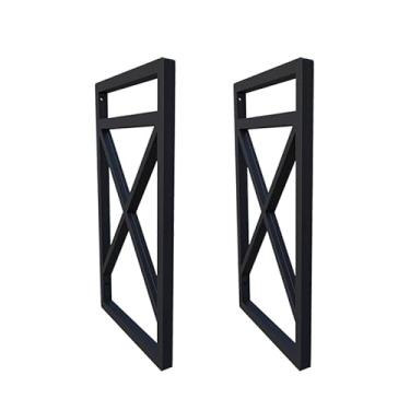 Imagem de Prateleira Estilo Industrial - Não ENFERRUJA - Não DESCASCA PINTURA/ou só par de suporte(SO PARA DE SUPORTE SEM MADEIRA)