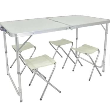 Imagem de Mesa DobráVel De Praia – Design Tipo Caixa, PortáTil E Totalmente Funcional