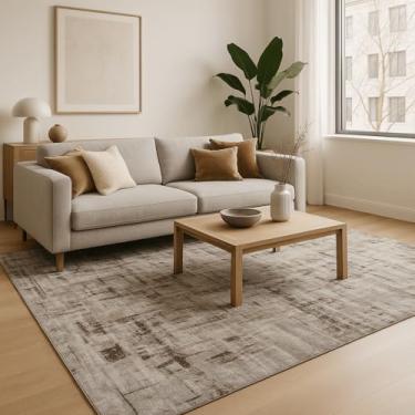 Imagem de Obra Arte Branco/Marrom,1.00x1.35