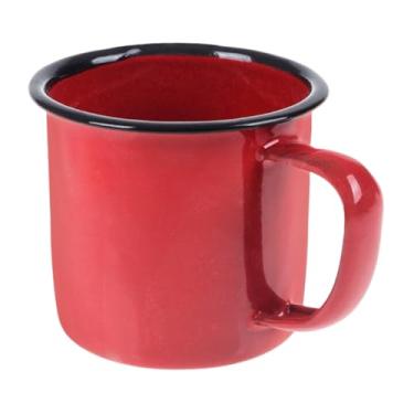 Imagem de Caneca Esmaltada 150ml 6cm Vermelha | Art House