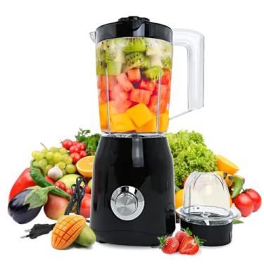 Imagem de Liquidificador, Liquidificador Copo de Vidro +220-240v, Duas Xícaras, Xdequado para Todas as Frutas