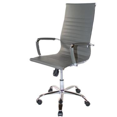 Imagem de Cadeira Presidente Charles Eames Esteirinha Couro Pu 11P - Brasil Chai