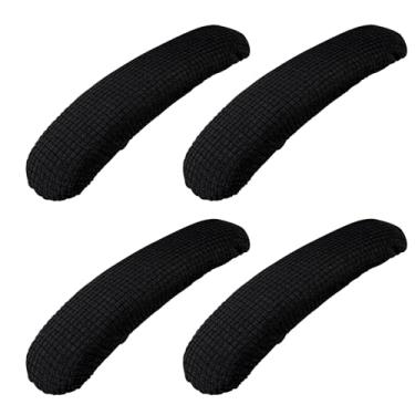 Imagem de Capas de braço para cadeira de escritório, capa de apoio de braço, capa elástica, capa protetora, capa protetora, capa removível para descanso de braço para computador, jogos, cadeiras giratórias