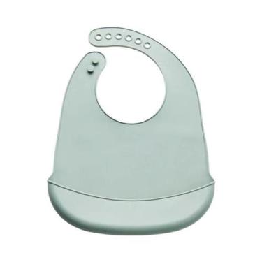 Imagem de Babadores De Silicone Impermeáveis Para Bebês Com 6 Níveis De Ajuste, 