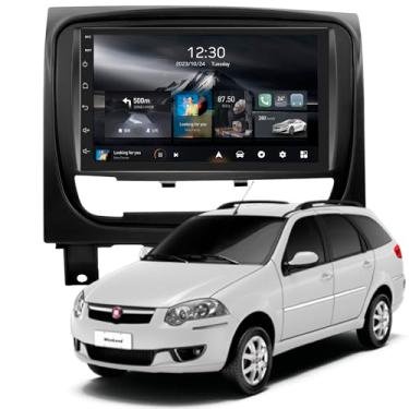 Imagem de Multimídia Adak 7P Palio Weekend Advent Attractive Trekking 13 A 20 Strada Adventure Working 2+64GB Quadcore Carplay Android Auto Gps