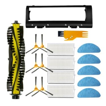 Imagem de Main Brush Hepa Filter Mop Compatible With Neatsvor X500 X520 X600 Pro Tesvor X500 T8 S6 Ikhos Create NetBot S15 Vacuum Cleaner Parts Spare(013)