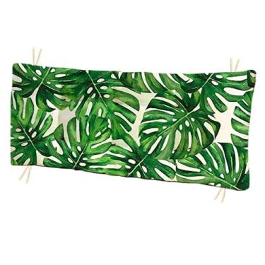 Imagem de Almofada Futon Estampada 110x35 para Banco e Cadeira Almofada para Banco Moderna e Decorativa (Costela de Adão)